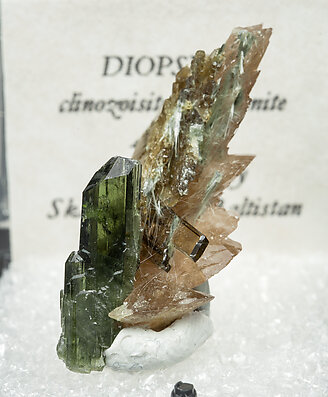 Diopside with Clinozoisite and Titanite. 