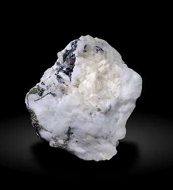 Lengenbachite with Jordanite and Calcite.