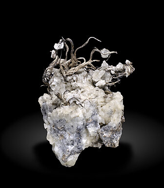 Silver with Calcite. Rear / Photo: Joaquim Callén