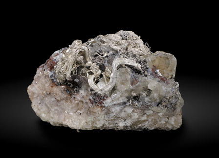 Silver with Calcite.