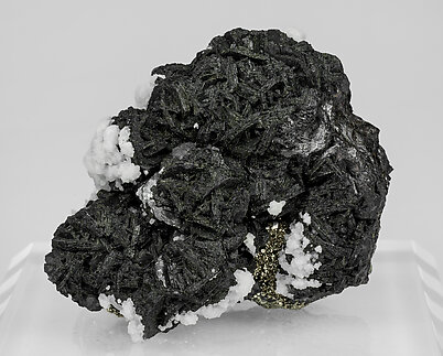 Wurtzite with Calcite and Pyrite. 