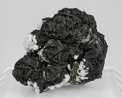 Wurtzite with Calcite and Pyrite.