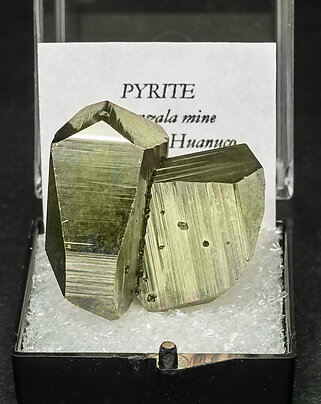 Pyrite with Sphalerite. Front