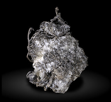 Plata con Calcita. Vista frontal / Foto: Joaquim Callén