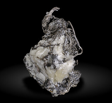 Silver with Calcite. Rear / Photo: Joaquim Callén