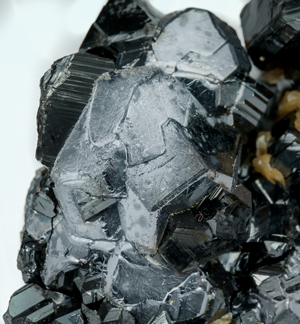 Sphalerite with Galena and Calcite. 