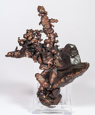 Copper with Tenorite and Calcite.