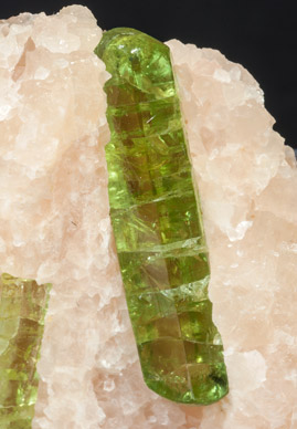 Fluorapatite with Calcite. 