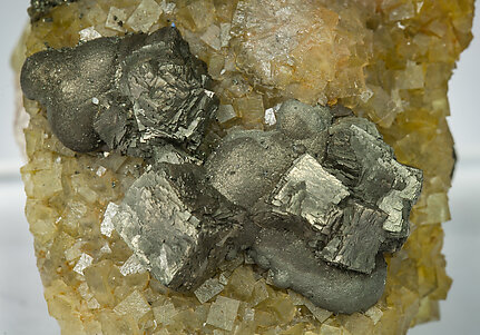 Fluorite with Pyrite. 