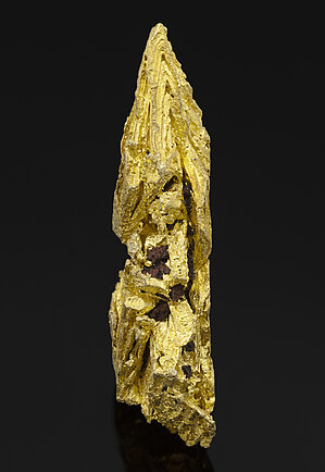 Gold (spinel twin).