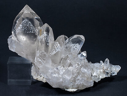 Quartz with Muscovite inclusions. Side