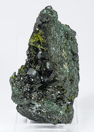 Allanite-(La) zoned with Epidote.