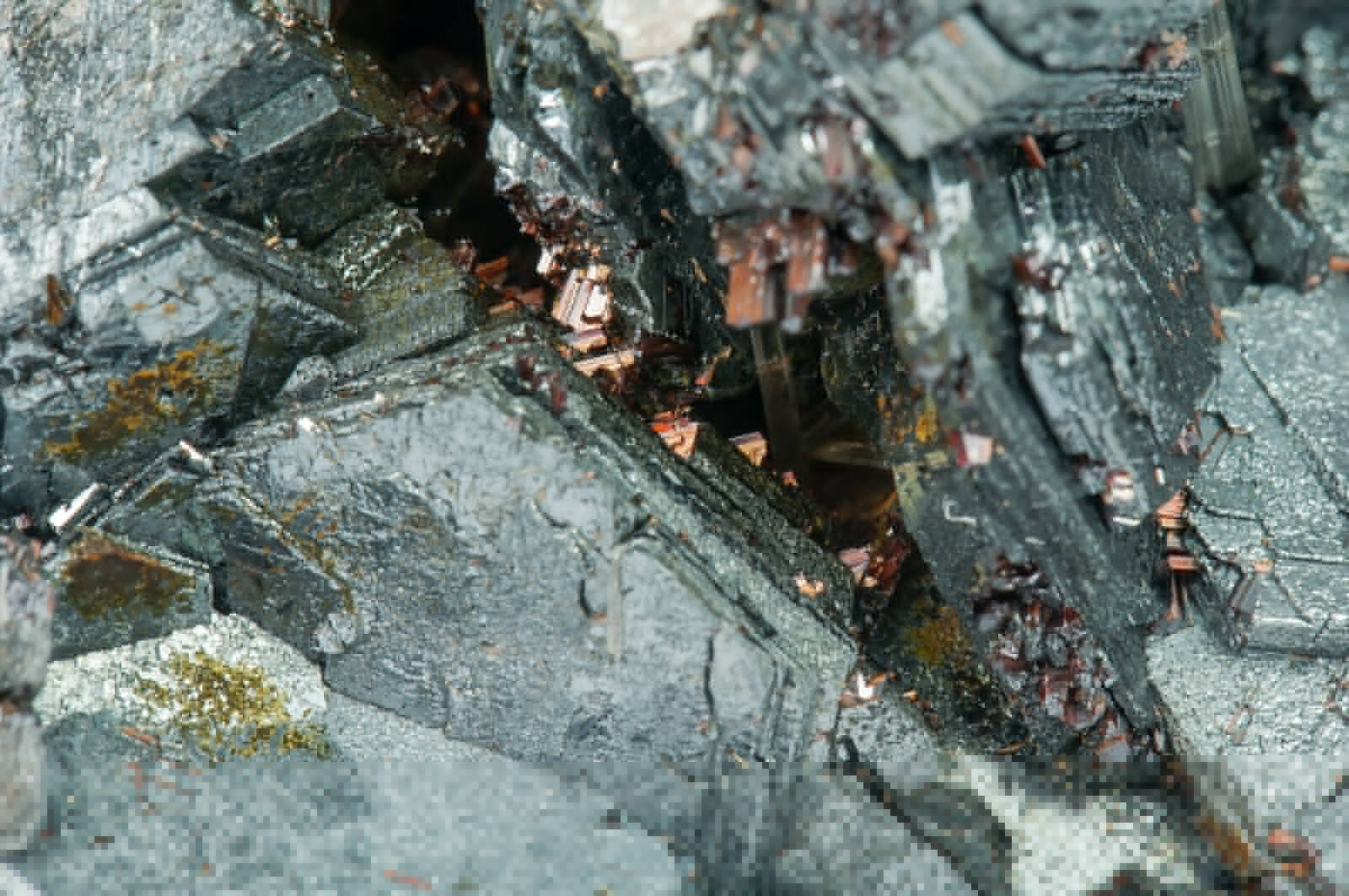 Hematite with Rutile, Margarite and Chloritoid - Ilbir Mountain