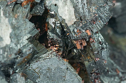 Hematite with Rutile, Margarite and Chloritoid. 