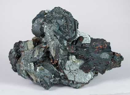 Hematite with Rutile, Margarite and Chloritoid. Front