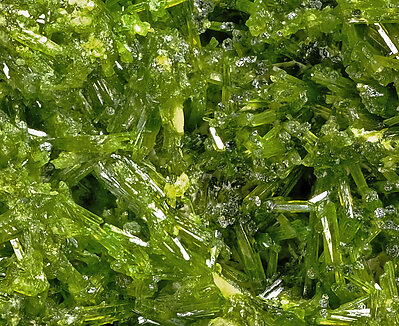 Pyromorphite. Detail / Photo: Joaquim Calln