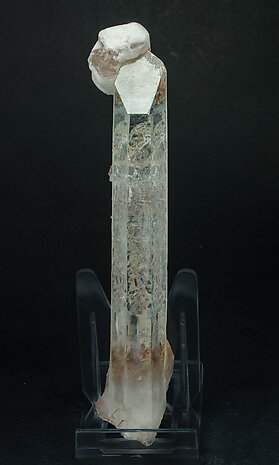 Quartz with Calcite. Front