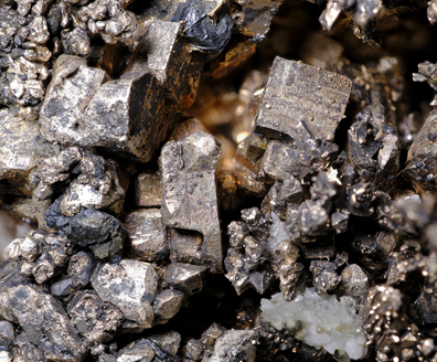 Silver with Calcite. Detail / Photo: Joaquim Calln