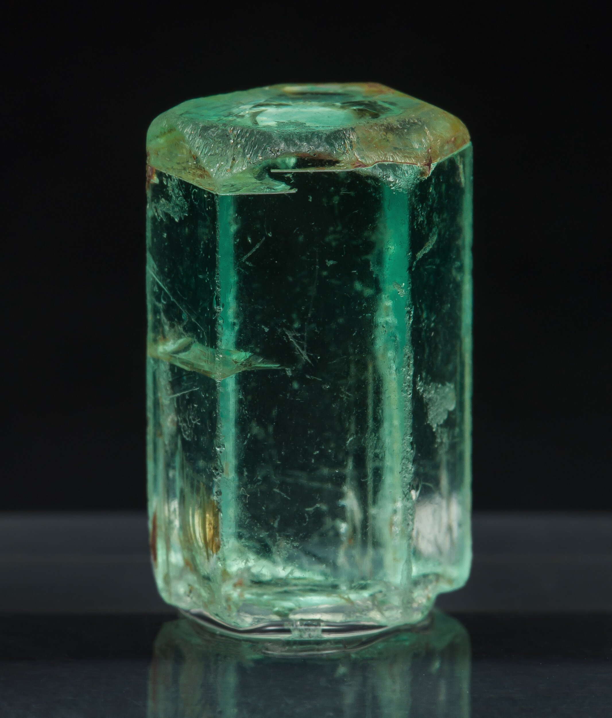 Beryl (variety emerald) Taraouadji Mountains, Aïr Massif, Agadez