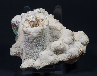 Calcite (variety kanonenspat) with Quartz.