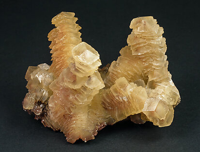 Calcite with Hematite inclusions. Front
