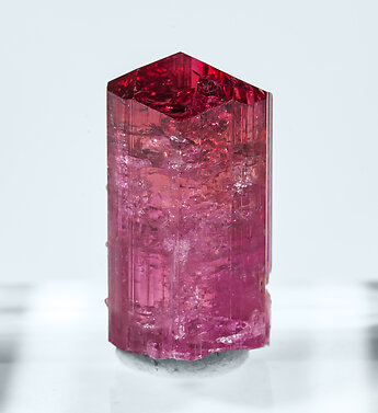 Elbaite (variety rubellite). Rear