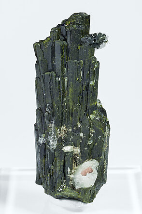 Epidote with Quartz. Rear