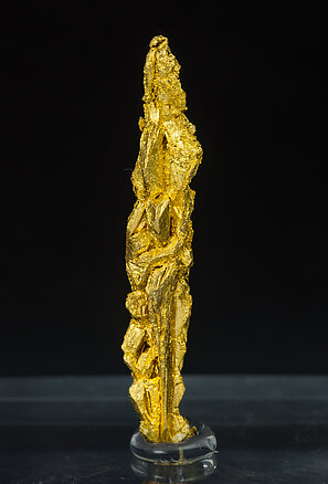 Gold (spinel twin).