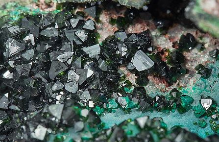 Libethenite. 