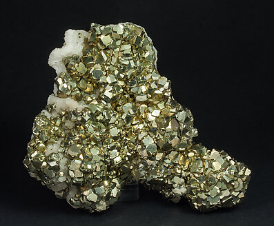 Pyrite with Calcite-Dolomite. 