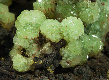 Adamite (variety Cu-bearing adamite). 