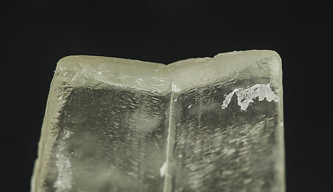 Calcite (twinned). 