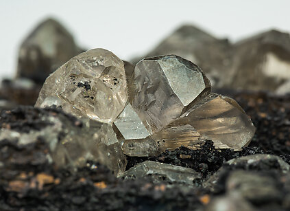 Cerussite with limonite. 