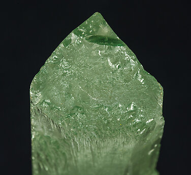 Spodumene (variety hiddenite). Bottom