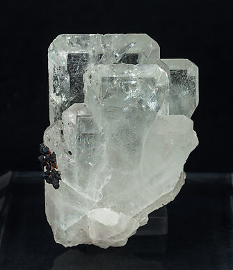 Baryte with Galena and Pyrite.