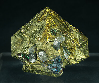 Chalcopyrite. Rear