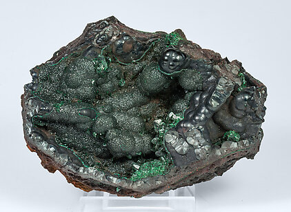 Heterogenite with Malachite. Side