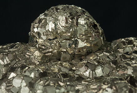 Pyrite with Baryte. 