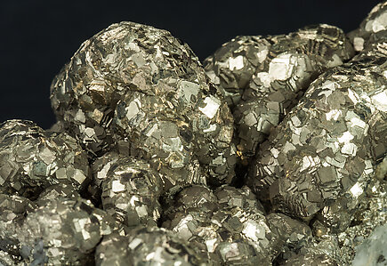 Pyrite with Baryte. 