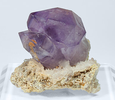 Quartz (variety amethyst).