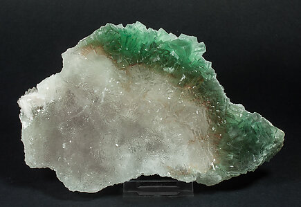 Fluorite with Baryte and Calcite.