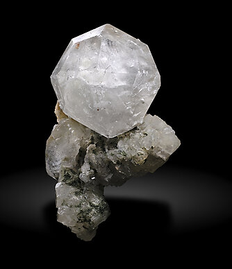 Analcime with Quartz.