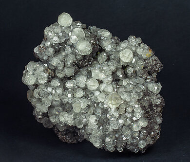 Calcite with Sphalerite and Dolomite. 