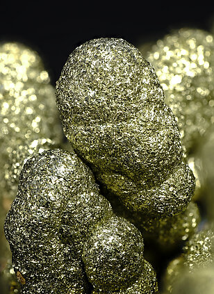 Chalcopyrite. Detail / Photo: Joaquim Calln