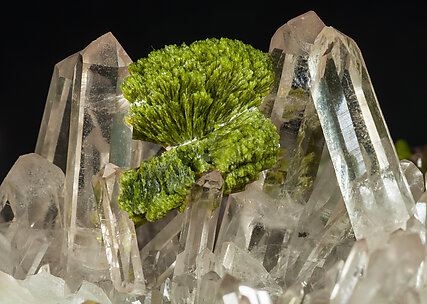 Epidote with Quartz. 