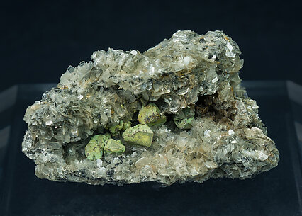 Kësterite coated by Mushistonite and on Muscovite. 