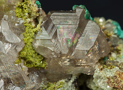 Cerussite with Duftite. 