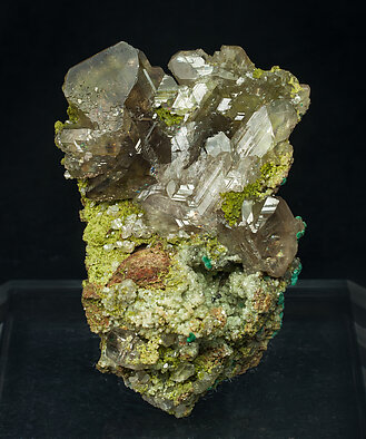 Cerussite with Duftite.