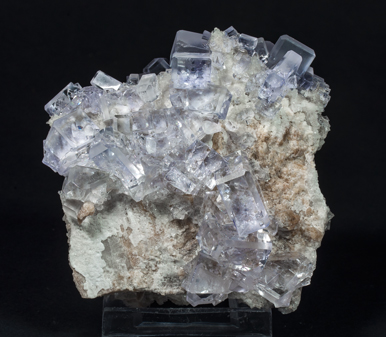 Fluorite with Calcite.