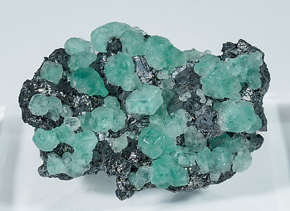 Geocronite with Fluorite.